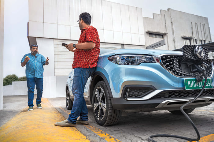 Driving the MG ZS EV from Mumbai to Goa 